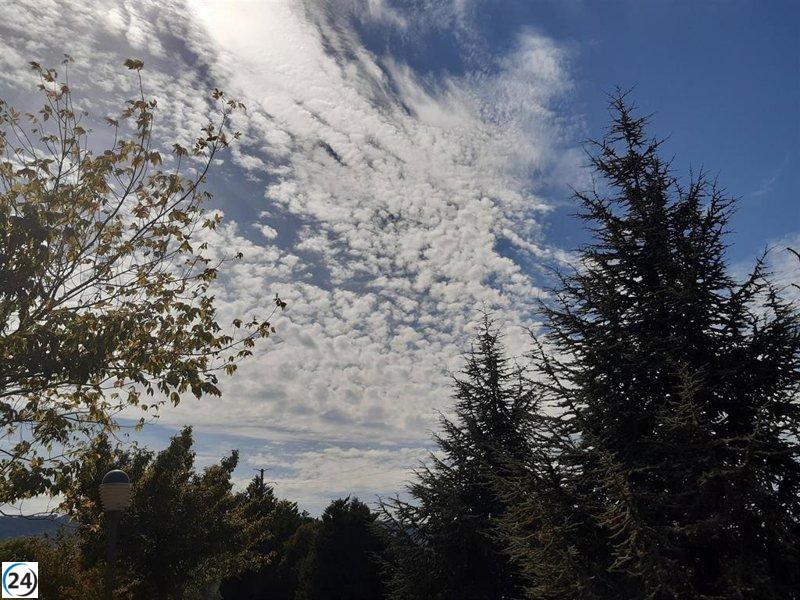 Clima en Extremadura: pronóstico para el sábado 8 de noviembre de 2025.