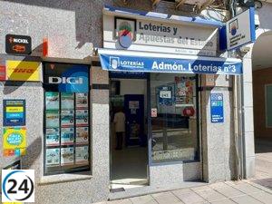 Villanueva de la Serena celebra un ganador de más de 53.000 euros en La Bonoloto.