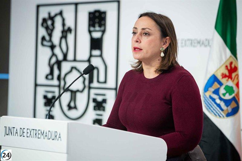 Extremadura enfatiza la detección temprana de la violencia de género en el hogar en el Día Internacional de la Eliminación de la Violencia contra la Mujer.