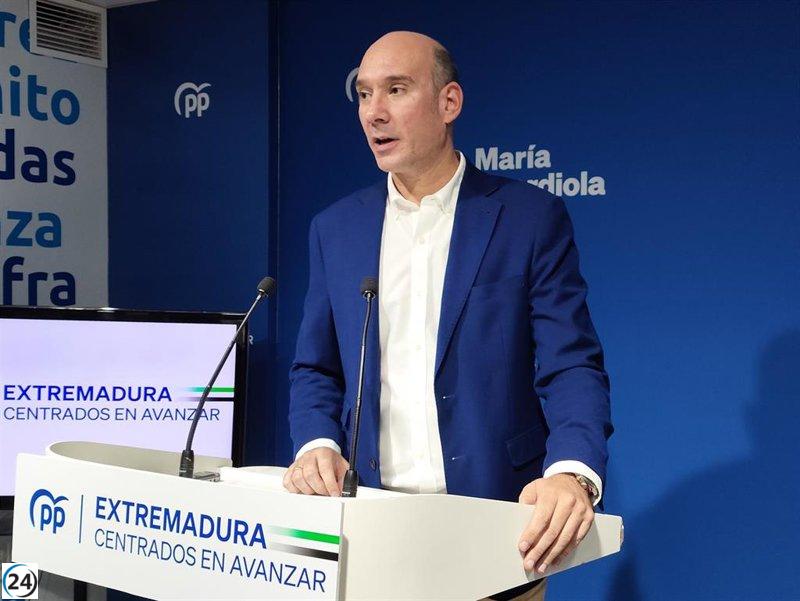 El PP asegura que la queja del PSOE ante la Junta Electoral evidencia su falta de proyecto.