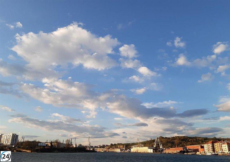 Pronóstico del tiempo en Extremadura para el martes 11 de noviembre de 2025.