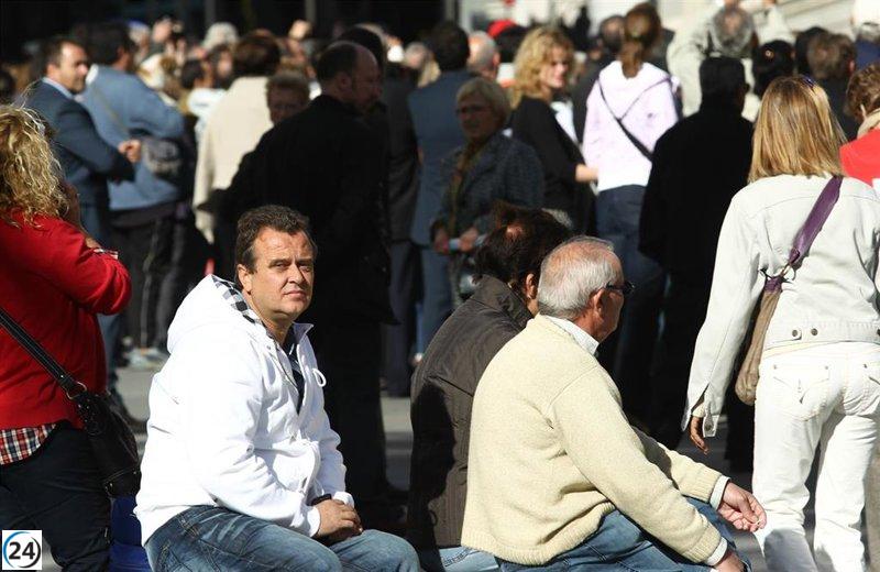 Aumento de 1.171 residentes en Extremadura gracias al incremento de población extranjera.
