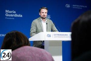 El PP de Extremadura busca lograr la estabilidad parlamentaria que ha faltado en los últimos dos años.