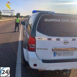 Detenido en Almendralejo por conducir un cuadriciclo en sentido opuesto en la A-66