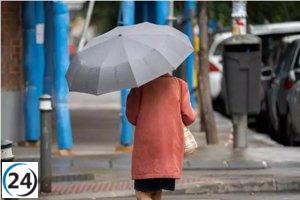 El 112 de Extremadura atiende 74 emergencias por la borrasca Claudia.