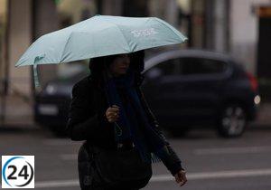 Pronóstico meteorológico de Extremadura para el sábado 15 de noviembre de 2025.