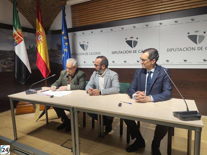 Unicaja adquiere el Palacio de Mayoralgo por 8 millones en un acuerdo con la Diputación de Cáceres.