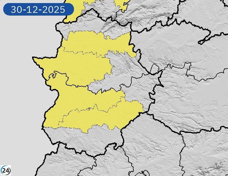 Extremadura bajo alerta amarilla por nieblas este martes.