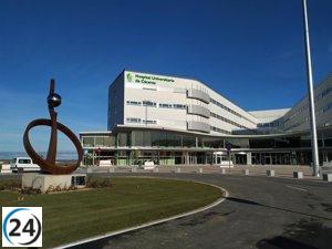 Helicóptero de emergencia lleva a herido grave por accidente de quad en Garciaz a hospital de Cáceres.