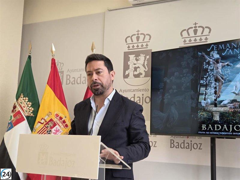 Badajoz utiliza 180 litros de limpiador 'anticera' para despejar las calles después de las procesiones.