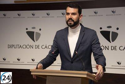 Diputación de Cáceres destina prácticamente 5 millones de euros al Plan de Empleo 2023 para respaldar a los municipios