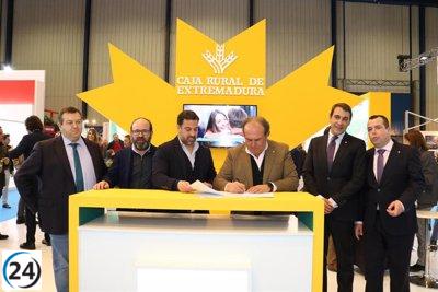 Caja Rural de Extremadura y Apyme renuevan su colaboración para respaldar a las compañías de Vegas Altas y La Serena