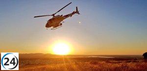 El incendio en Casas del Castañar se estabiliza y el nivel de peligrosidad disminuye.