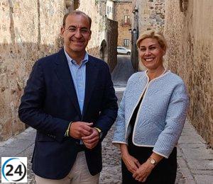 Raquel Preciados, exconcejala de Ciudadanos en Cáceres, se une a la lista del PP para la ciudad.