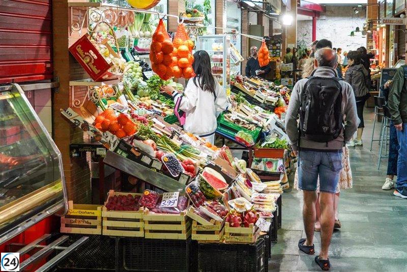 Precios en Extremadura suben 2,9% interanual en marzo; alimentos aumentan 19,3%.