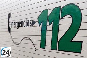 Anciano sufre accidente al volcar tractor en Fregenal.