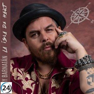 El actor y cantante de blues Jimmy Barnatán regresa a Almendralejo para un concierto íntimo.