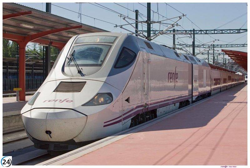 53.000 viajeros utilizan trenes de larga y media distancia en Extremadura durante Semana Santa.