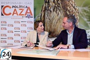 Guardiola promueve la caza para controlar la población en Monfragüe si gana en la Junta.