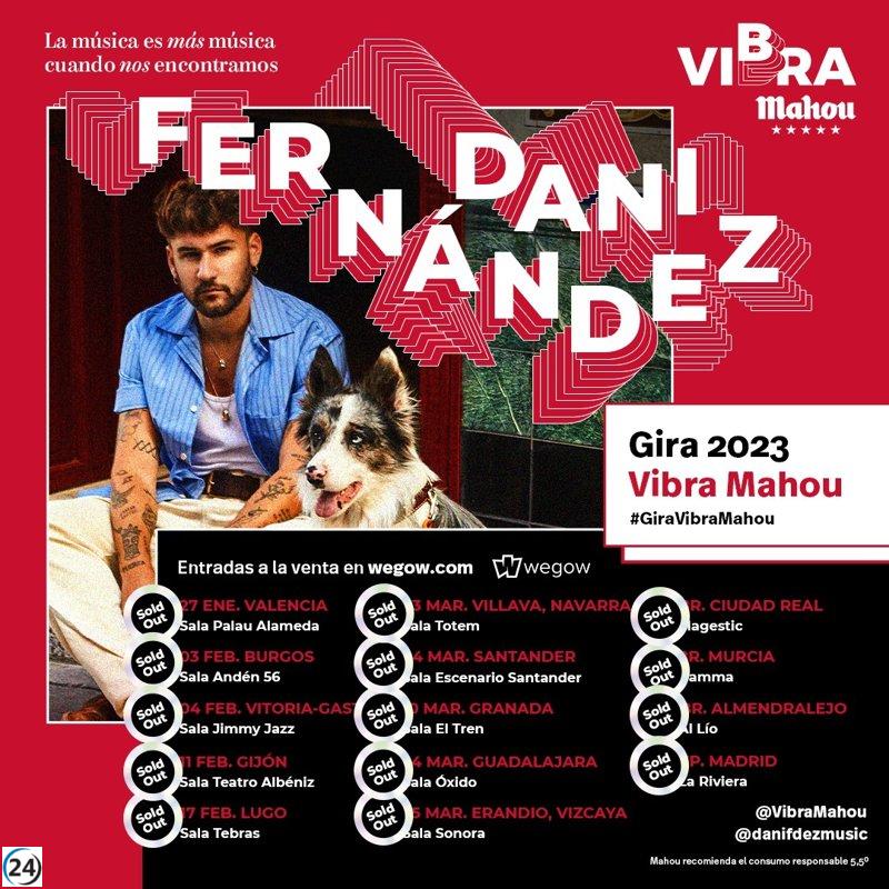 Dani Fernández llena Almendralejo este sábado.