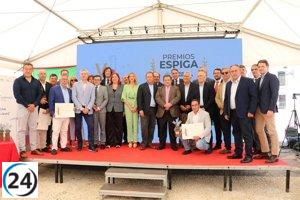 Bodegas Orán se lleva el Premio Gran Espiga 2023 de Caja Rural de Extremadura con su vino Flor Señorío de Orán.