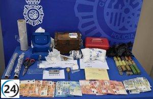 Tres acusados de venta de cocaína y heroína en Plasencia, en prisión.