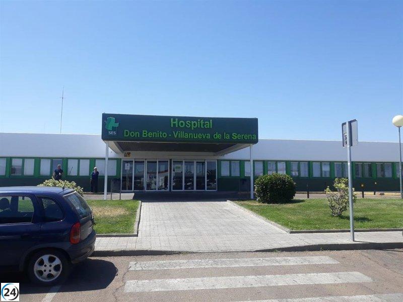 Accidente cerca de Don Benito deja a una mujer atrapada en su vehículo y herida.