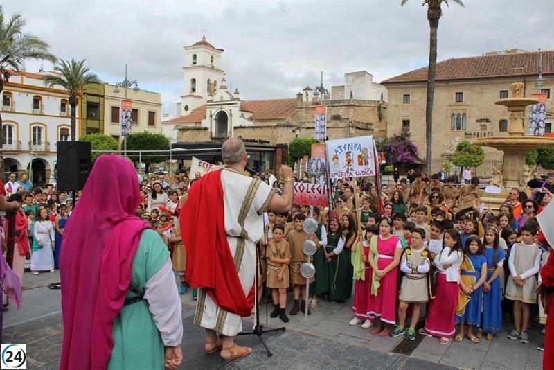 El festival Emérita Lúdica de Mérida recibe premio de innovación del Clúster de Turismo de Extremadura.