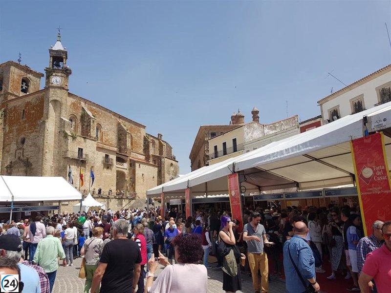 La DOP Torta del Casar participa en la Feria del Queso de Trujillo con degustaciones y sorteos.