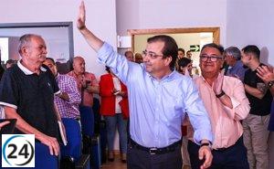 Vara se propone reducir tasa de paro en Extremadura por debajo de la media española.