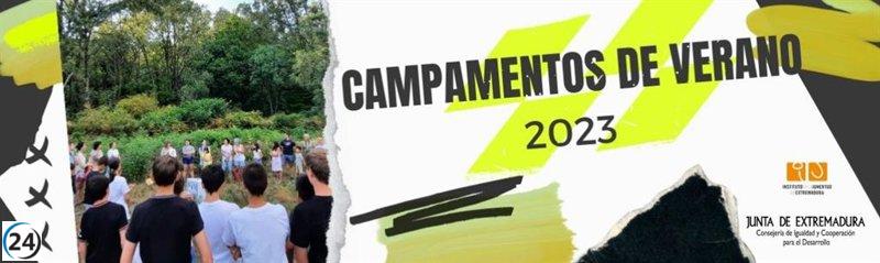 El Instituto de la Juventud ofrece más de 450 plazas en campamentos e intercambios en Extremadura y otras regiones.