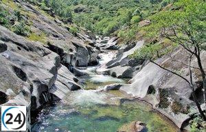 Joven herido en la Garganta de los Infiernos en Cabezuela del Valle.