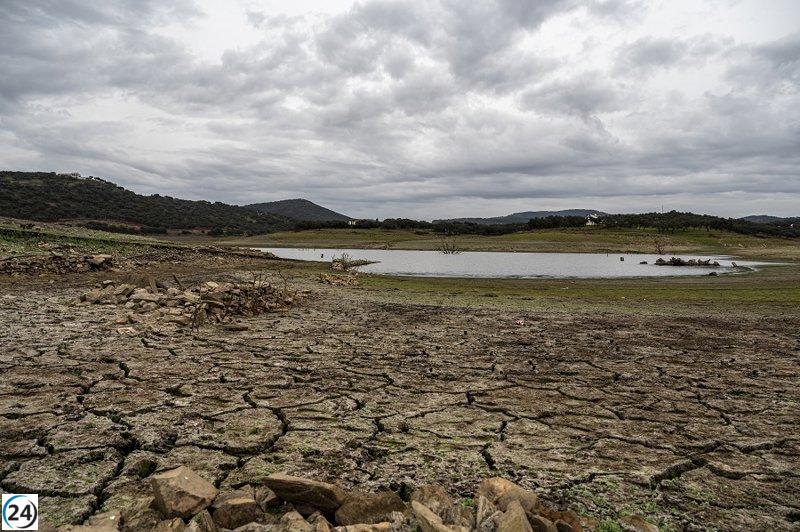 El nivel de embalses del Guadiana y Tajo sufre una importante reducción esta semana.