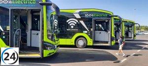 El transporte público en Extremadura experimenta un aumento del 27,8% en marzo, superando el millón de viajeros.