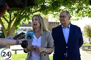 María Guardiola pone en primer plano la construcción de una autovía entre Zafra y Jerez.