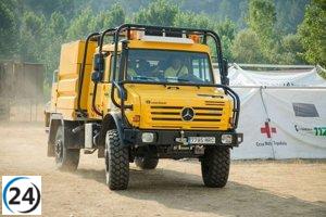 Incendio en Sierra de Fuentes: nivel 1 de peligrosidad declarado por el Infoex.