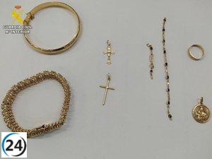 Presunto ladrón de joyas en Castuera enviado a la cárcel.