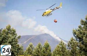 El incendio en Las Hurdes y Gata evoluciona de forma positiva, pero se esperan reactivaciones seguras