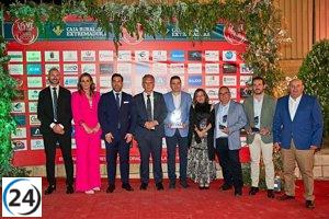 Carnicerías Vitorino Pérez, empresa del año patrocinada por Caja Rural de Extremadura.