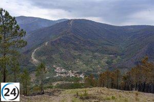 Incendio en Las Hurdes mejora y evacuados de Ovejuela vuelven a casa el domingo.