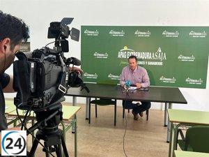 Asaja Extremadura critica decreto de ayudas por sequía.