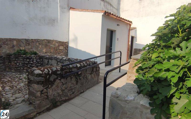 Museo del Queso de Casar de Cáceres mejora su acceso con dinero europeo.