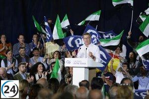 Feijóo asegura que ministro de Fomento visitará Extremadura cada 3 meses por el tren.