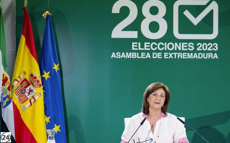 La participación en las elecciones autonómicas de Extremadura ha aumentado un 5%.