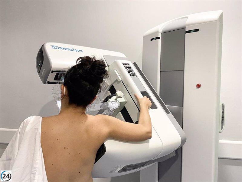 SE cita a 9.000 extremeñas en junio para mamografías.