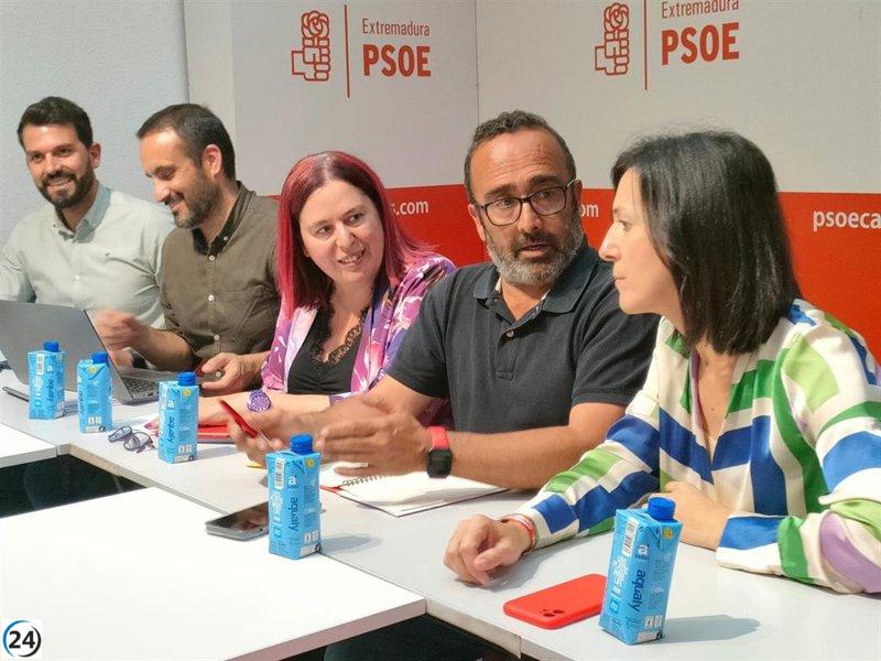 La Diputación de Cáceres tendrá 9 caras nuevas tras la renovación del PSOE en el grupo.