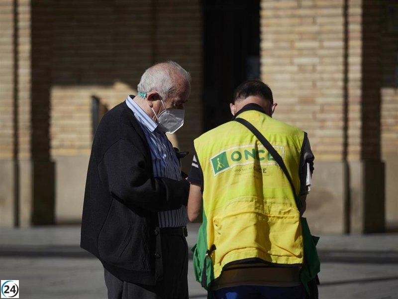 El cupón diario de la ONCE otorga al ganador medio millón en Plasencia.