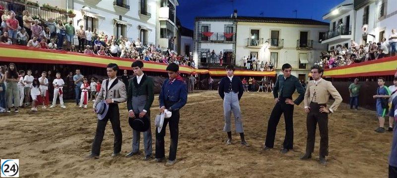 Julio Méndez triunfa en el III Desafío Nacional de Escuelas Taurinas 'Ciudad de Coria'.