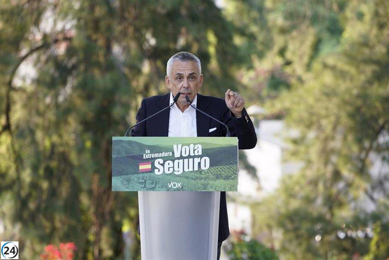 Gordillo de Vox insta a Guardiola a respetar la voluntad de las urnas.