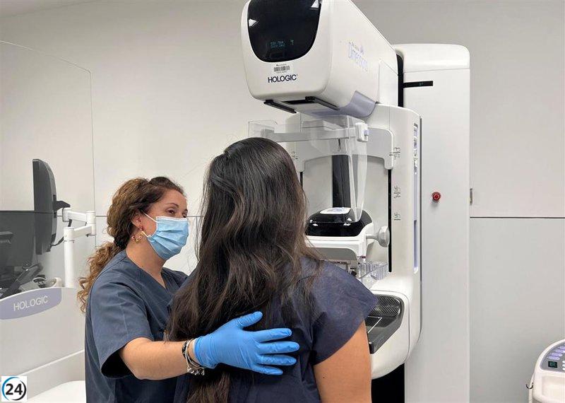 Más de 6.000 extremeñas recibirán mamografías en julio como parte del Programa de Detección Precoz del Cáncer de Mama